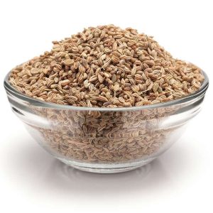 Carom Seeds (Ajwain Desi) — اجوائن دیسی in a glass bowl