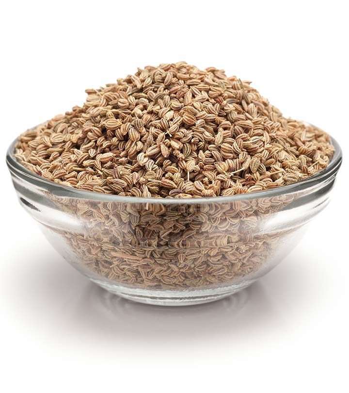 Carom Seeds (Ajwain Desi) — اجوائن دیسی in a glass bowl